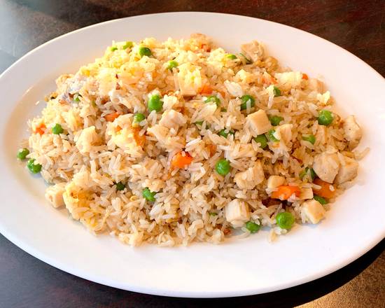 63.Stir Fried Rice with Chicken and Mixed Vegetable