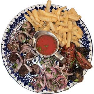 Liver kebab