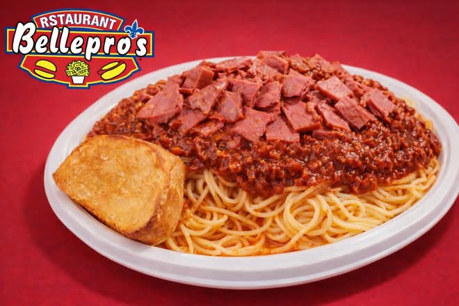 Spaghetti à la viande fumée / Spaghetti smoked meat
