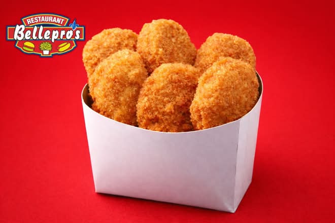 6 mcx croquettes/6 chicken nuggets