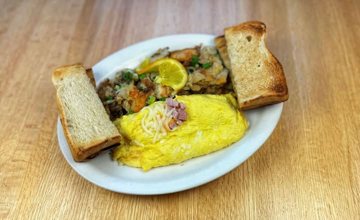 Ham and Cheese Omelette