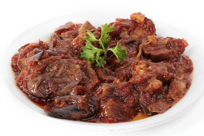 Fried Eggplant with Tomato Sauce