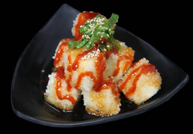 Spicy Agedashi Tofu