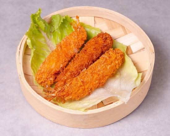 #17 Crevettes Frites (3 mcx) / Fried Tempura Shrimps (3 pcs) / #17 Crevettes Frites (3 mcx) / Fried Tempura Shrimps (3 pcs)
