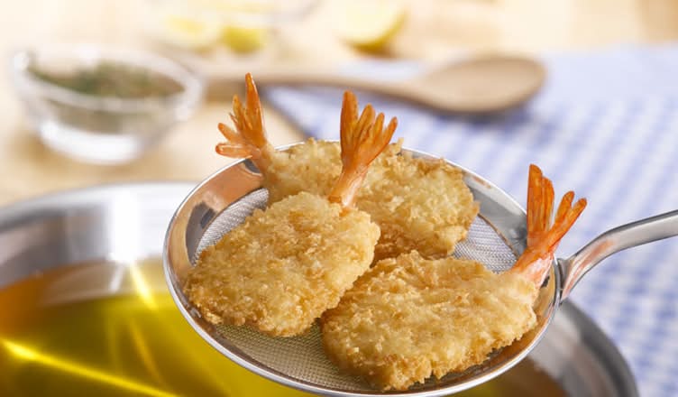 Crevettes tempura papillon/Butterfly tempura shrimp (3 mcx/pcs)