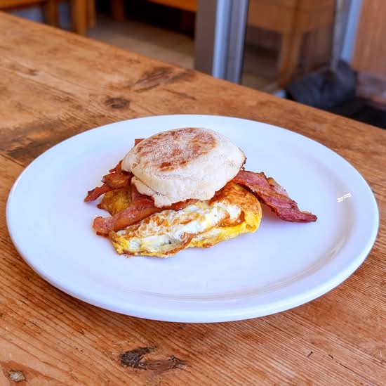 English Muffin Breakfast Sandwich