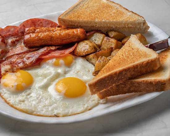 Eggs any Style with Bacon, Sausage, or Ham