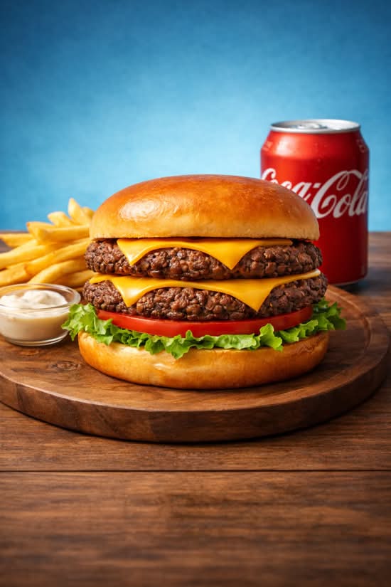 Double Cheeseburger Trio