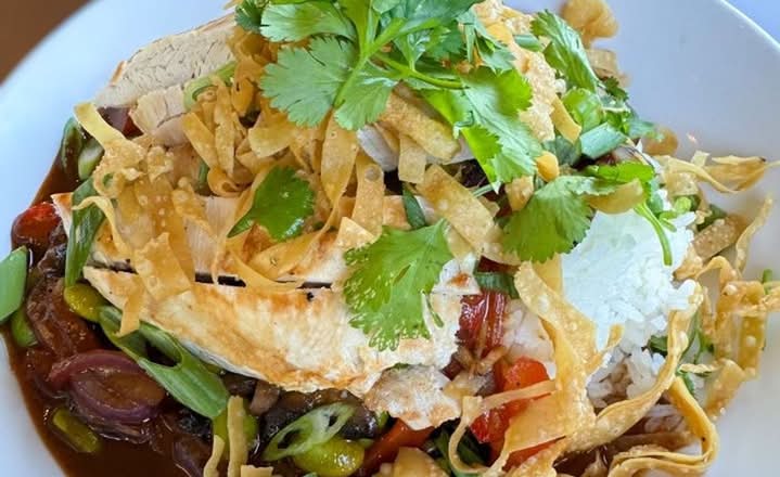 Ginger Soy Chicken Rice Bowl