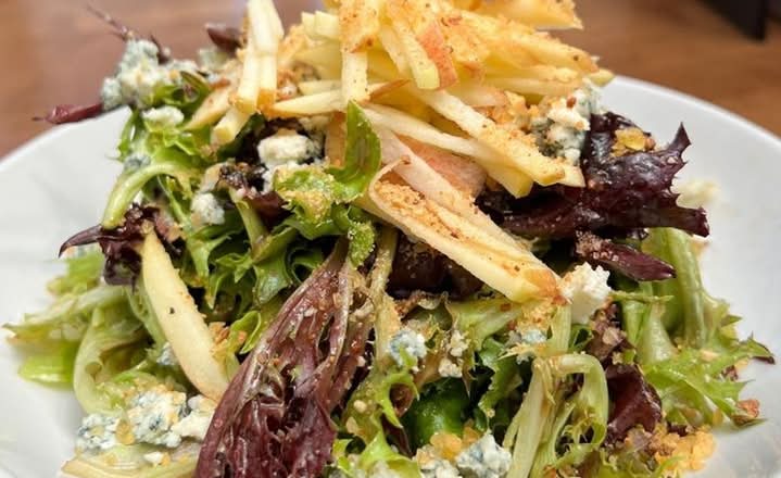 Almond Praline & Blue Cheese Salad