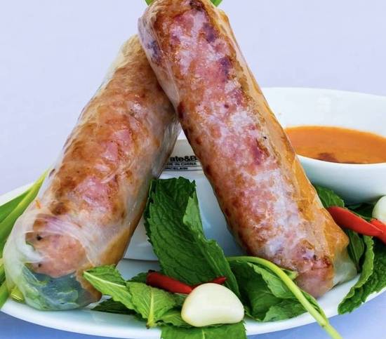 # 18. Spring Rolls ( Grilled sausage)
