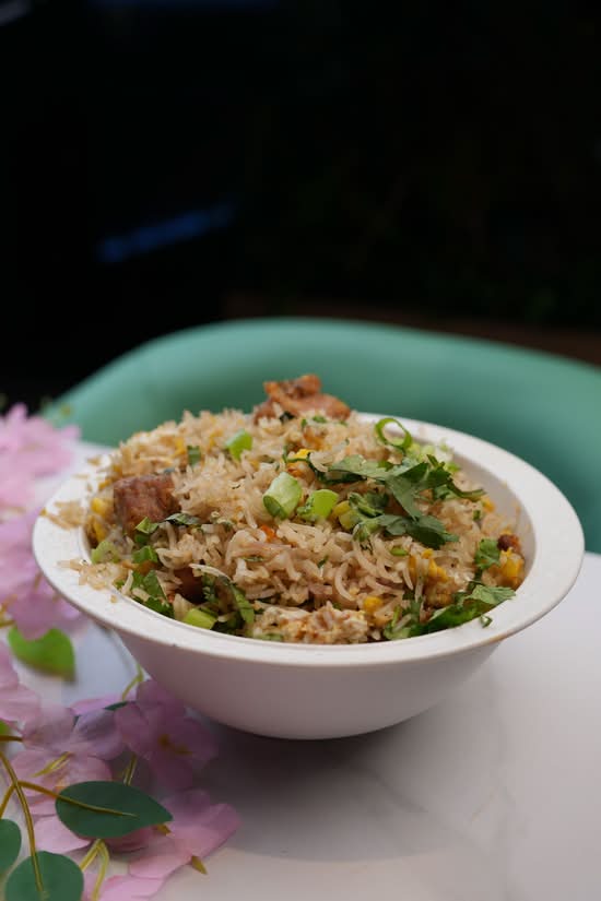 Chicken Fried Rice - Street Style