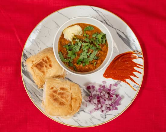 Pav Bhaji (2 Pair Buns) (8 oz)