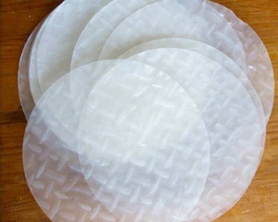 Changement du feuille de riz / Rice paper