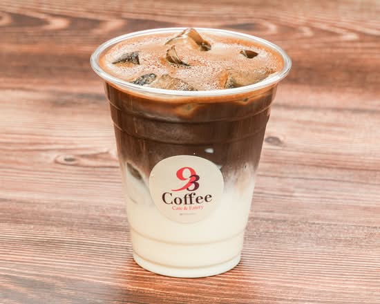 Iced Houjicha Latte