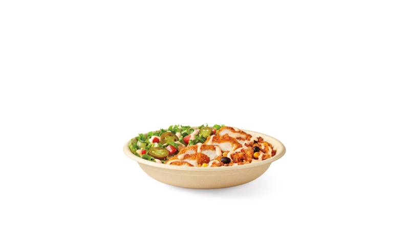 Slow-Cooked Chicken Habanero Bowl w/ cheese
