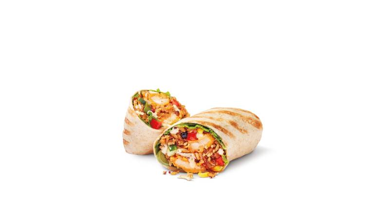 Slow-Cooked Chicken Habanero Wrap w/ cheese