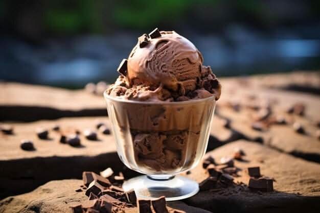 Chocolate Ice Cream (2 Scoope)