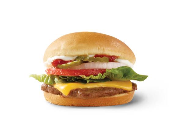 Hamburger junior de luxe / Jr. Hamburger Deluxe (Cals: 320)