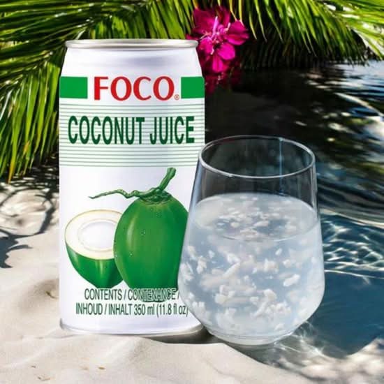 Coconut water （with coconut meat)