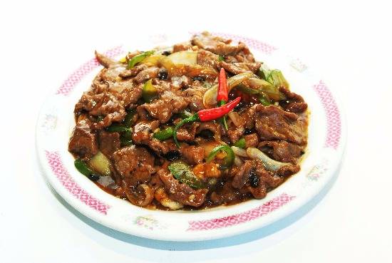 Beef with Spicy Garlic Sauce