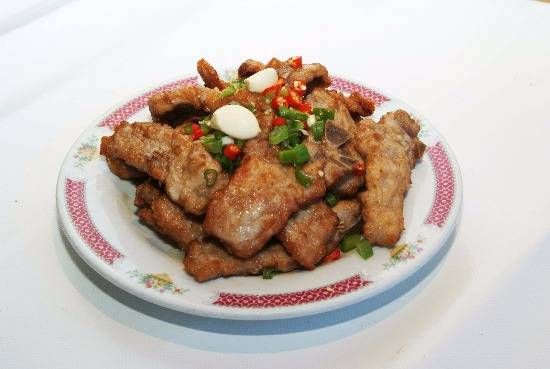 Spicy Salt and Pepper Pork Chop