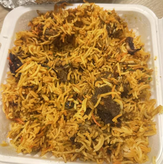 Mutton Biryani (Biryani au Mouton)