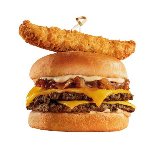 Burger Smash Bob avec frites