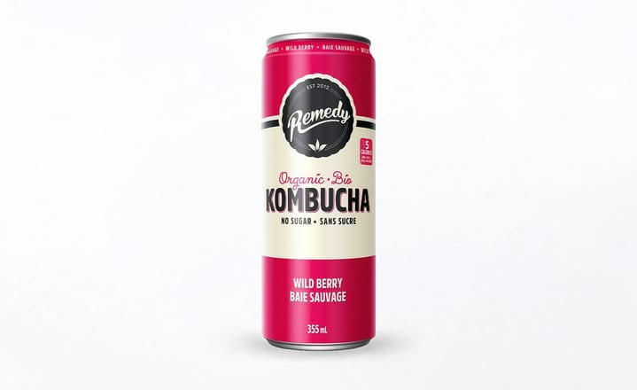 Remedy Wild Berry Kombucha