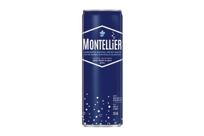 Montellier eau gazéifié / Sparkling Water Montellier.