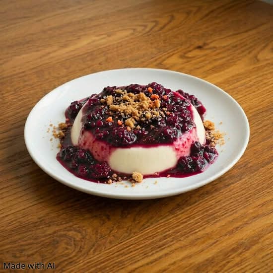 Berry Panna Cotta