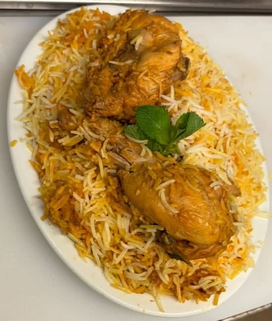 Dum Chicken biryani