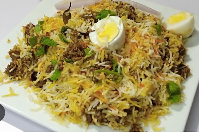 Dum Lamb biryani
