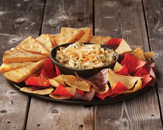 Smoked Chicken Four-Cheese Spinach Dip