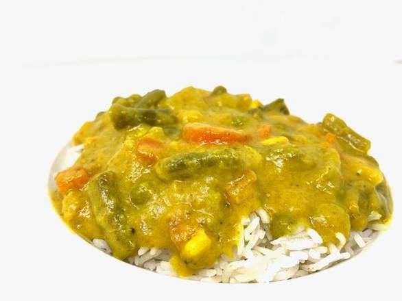 MIXED VEGETABLE YELLOW CURRY