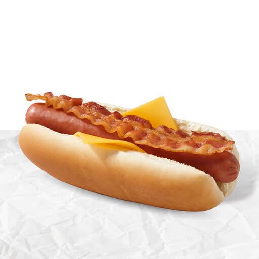 Hot-dog bacon & fromage / Bacon & cheese hot-dog