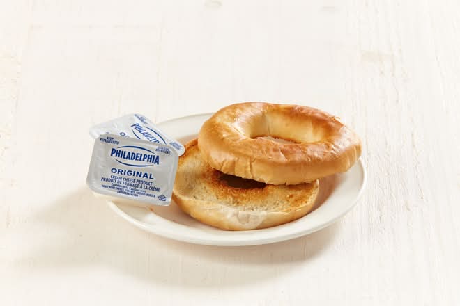 Toasted Bagel & Cream Cheese (2)