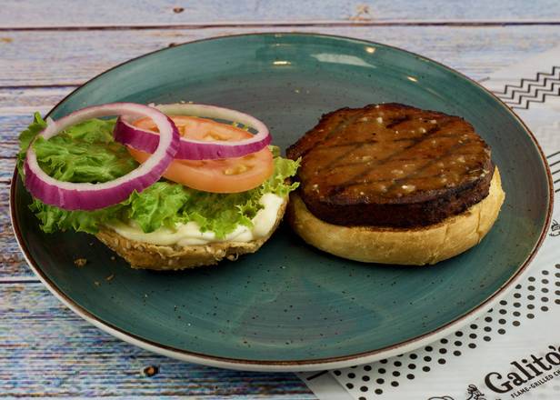 Veggie Burger with One Regular Side