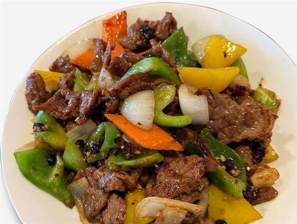 Beef with Black Bean Sauce