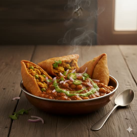 Samosa Channa