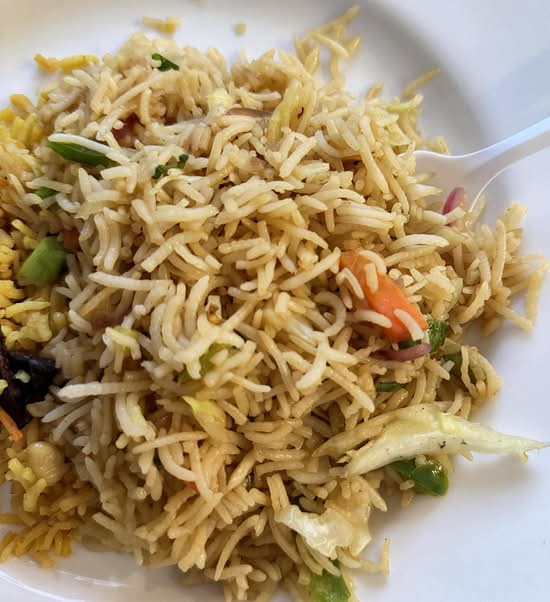 Vegetable fried rice