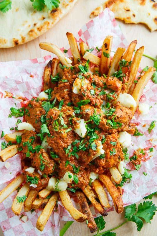 Butter Chicken poutine