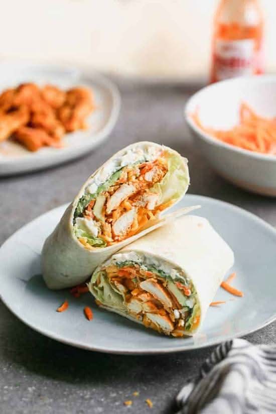 Spicy Buffalo Chicken Wrap
