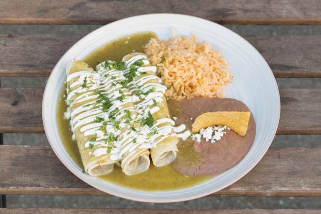 Enchiladas Verdes (3 pcs)
