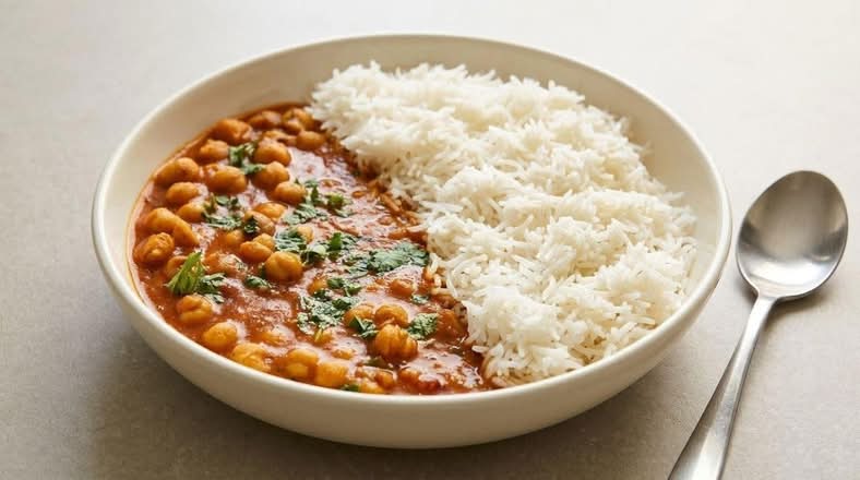 Amritsari Chole Chawal