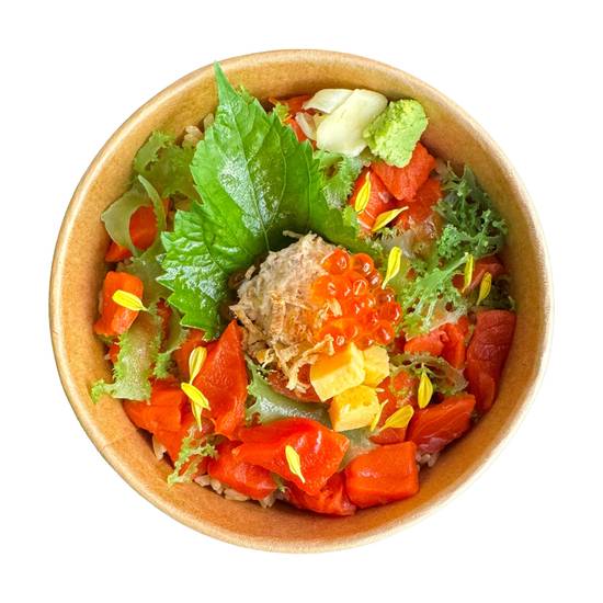 Salmon Poké Don