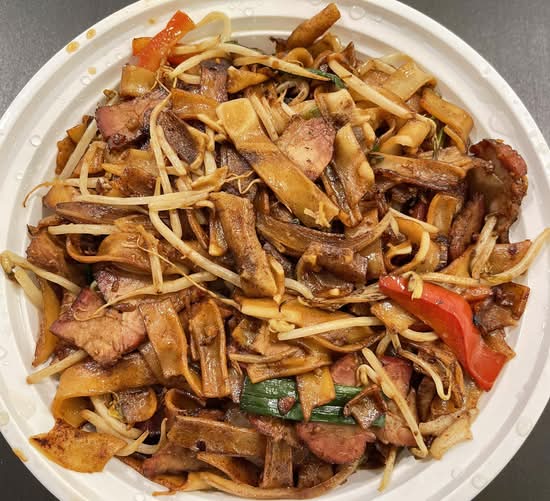 BBQ Pork Fried Rice Noodle