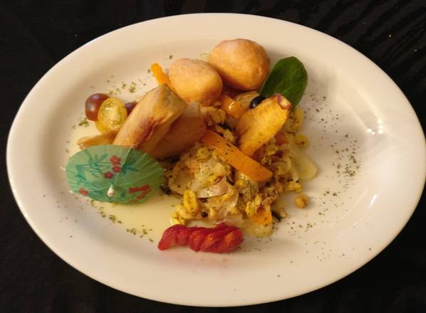 Ackee and Saltfish Meal