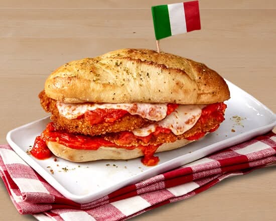 Veal Parm Hero Sandwich