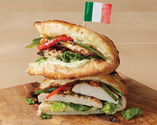 Grilled Chicken Stromboli-wich